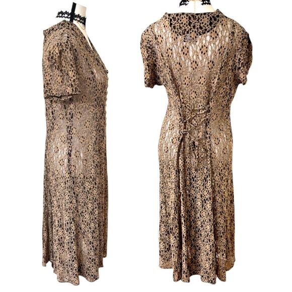 90'S VTG. 4 PC. WHIMSYGOTH COTTAGE DRESS TOP BUNDLE M/L - Picture 3 of 7